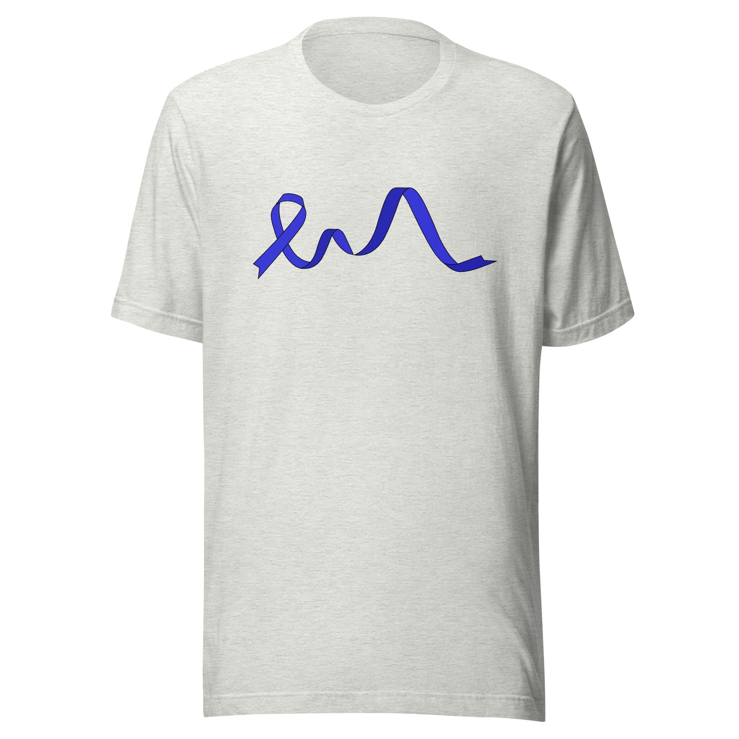 Dark Blue Flowing Ribbon