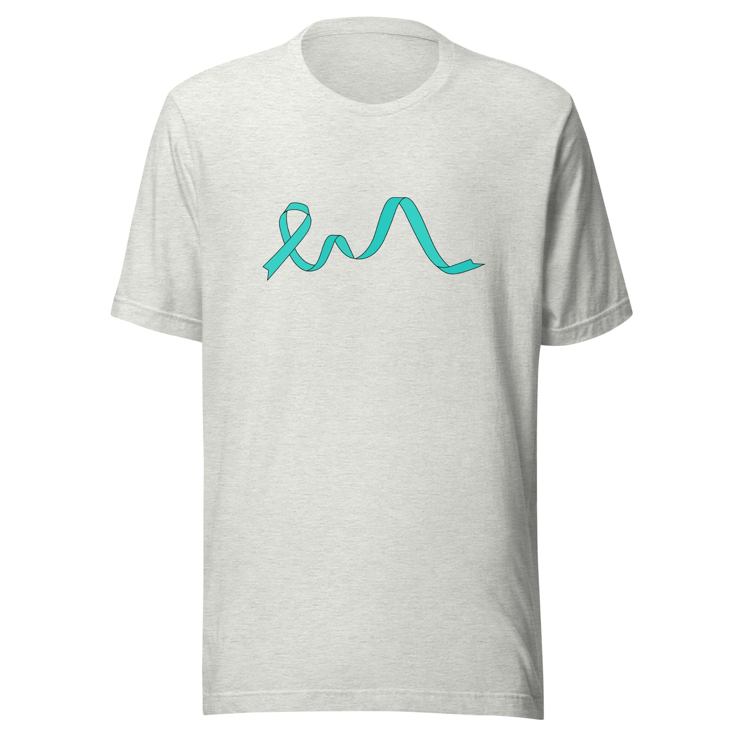 Turquoise Flowing Ribbon