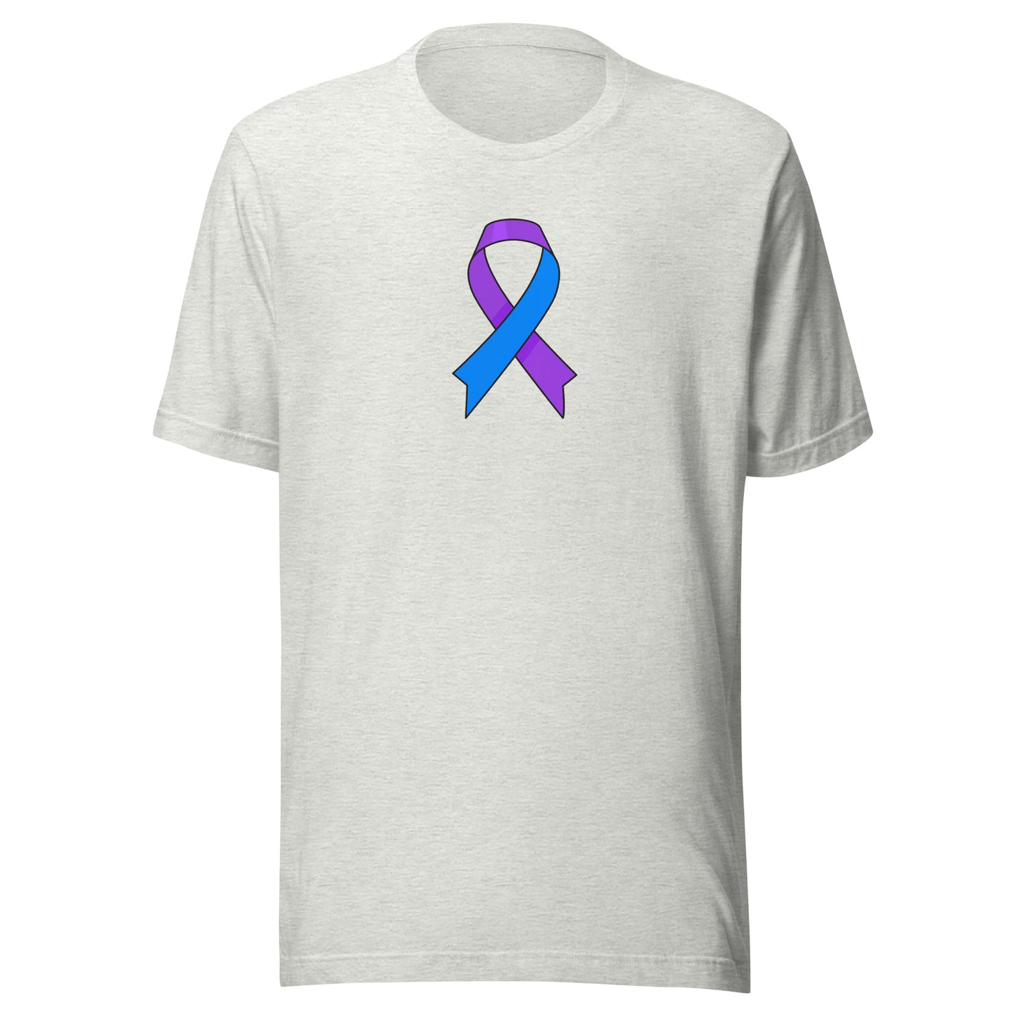 Blue and Purple Ribbon