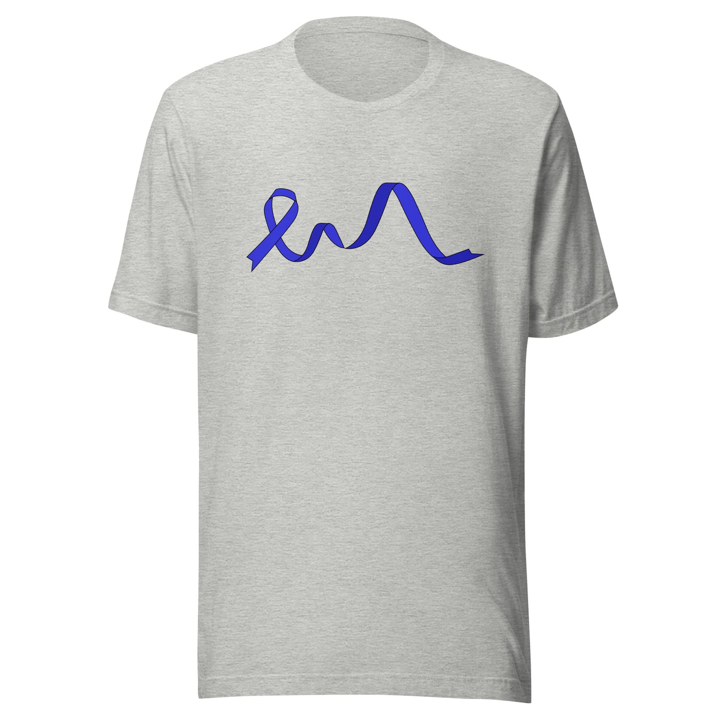 Dark Blue Flowing Ribbon