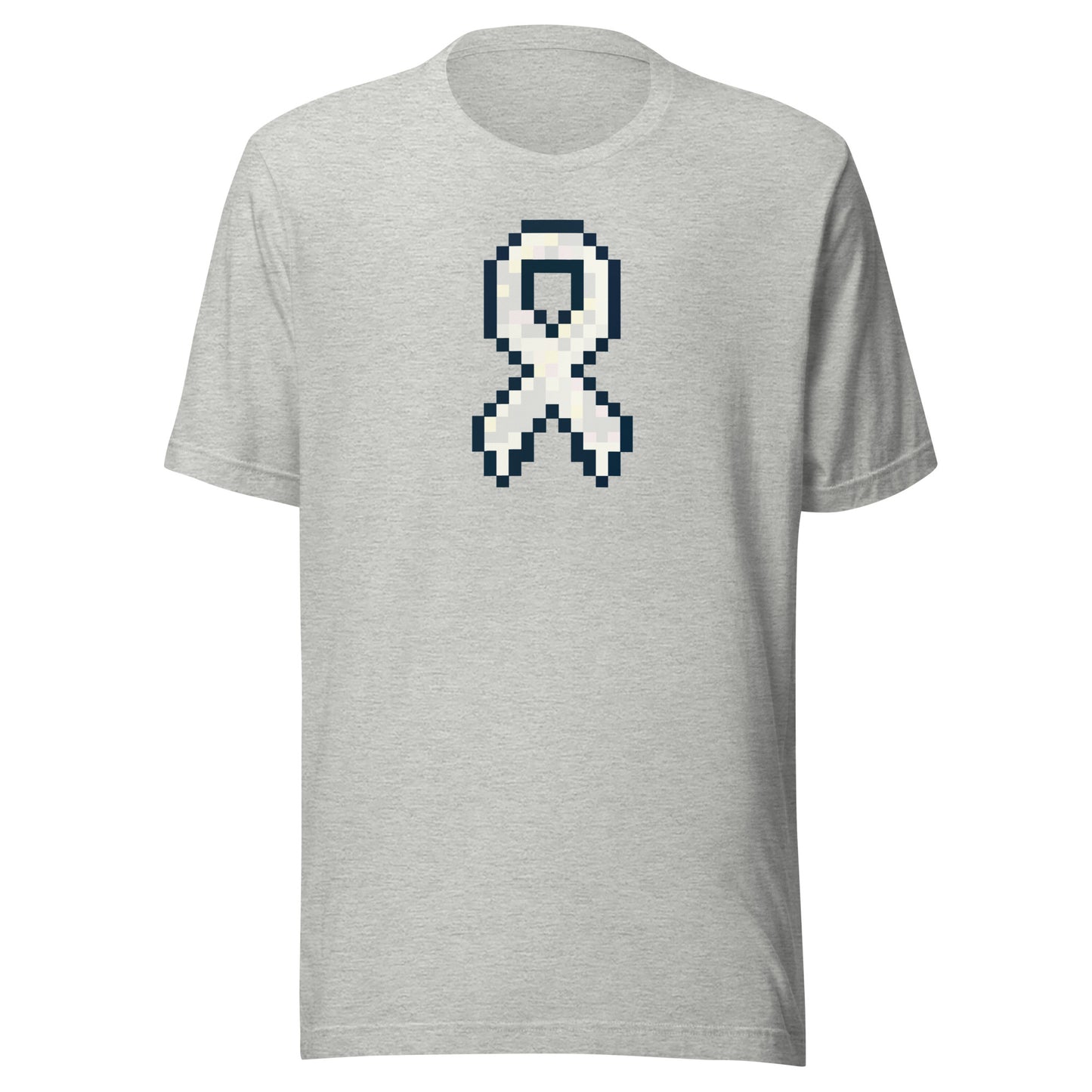 White Pixel Ribbon