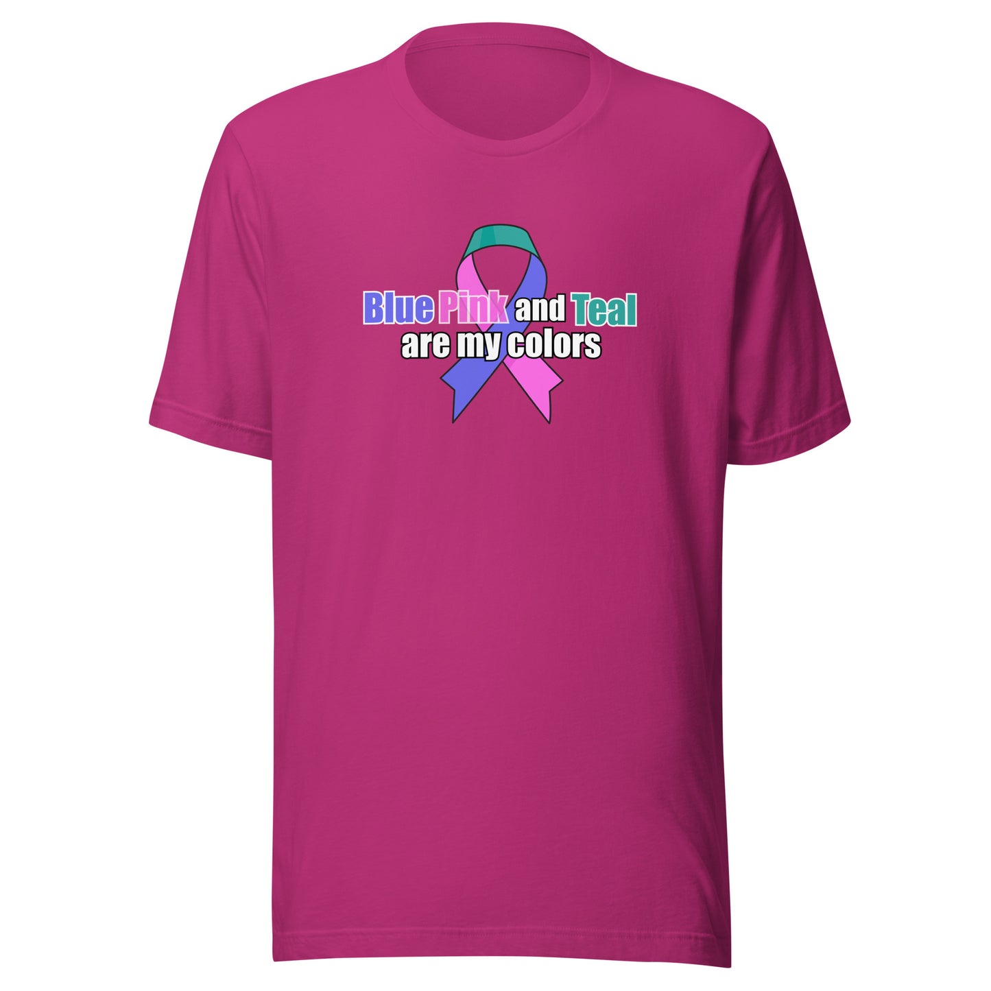 Blue Pink and Teal are my colors