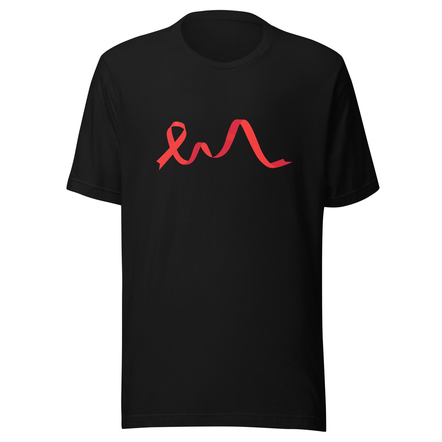 Red Flowing Ribbon