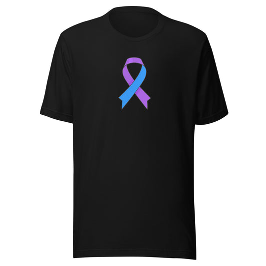 Blue and Purple Ribbon