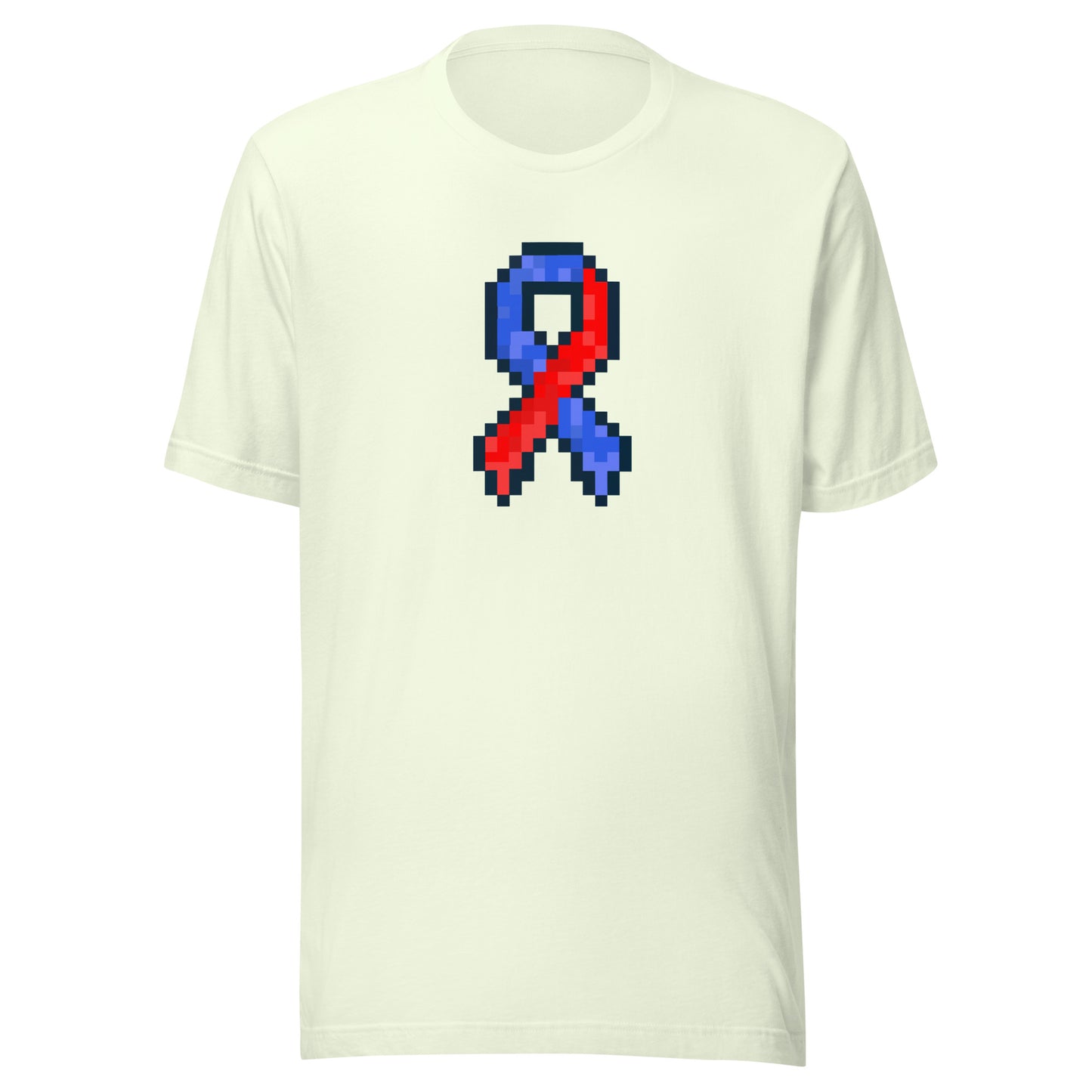 Blue and Red Pixel RIbbon