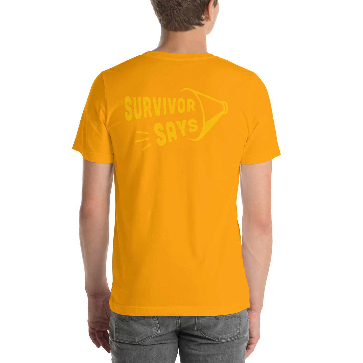 Amber Pixel Ribbon
