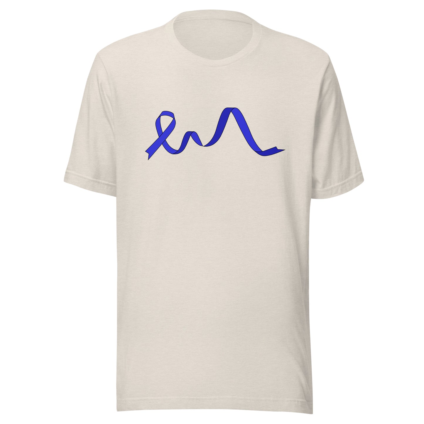 Dark Blue Flowing Ribbon