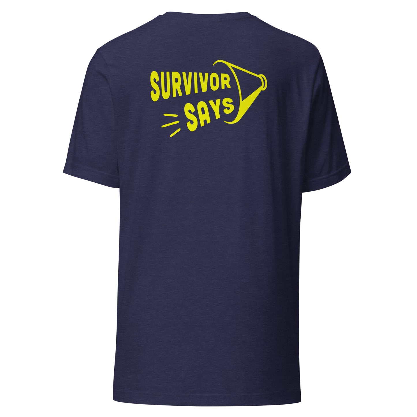 Yellow 5 Lines Ribbon