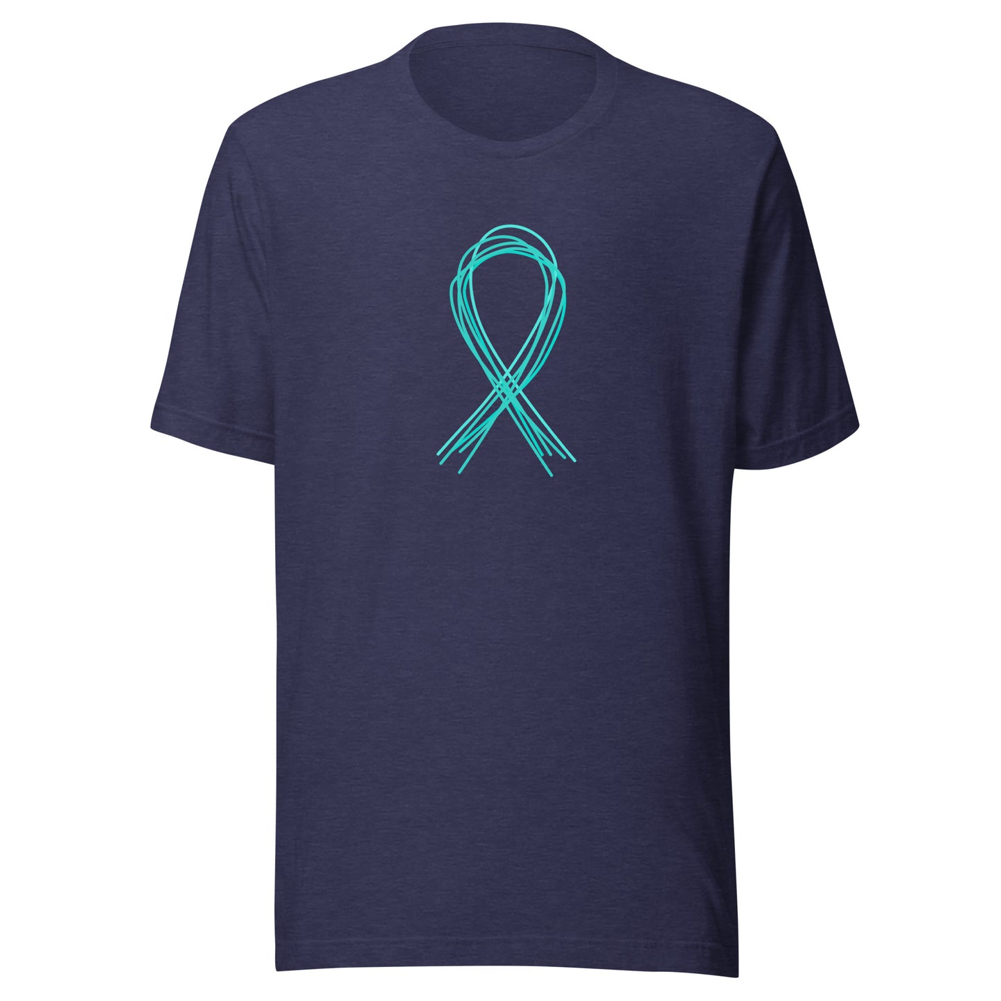 Turquoise 5 Lines Ribbon
