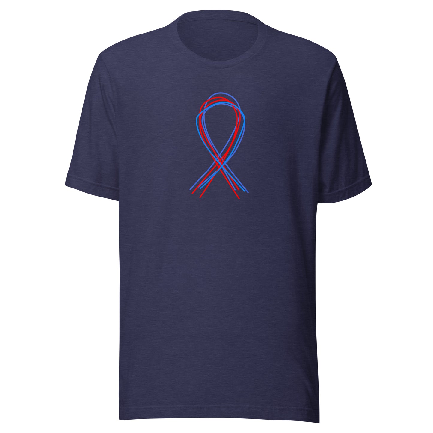 Blue and Red 5 lines Ribbon