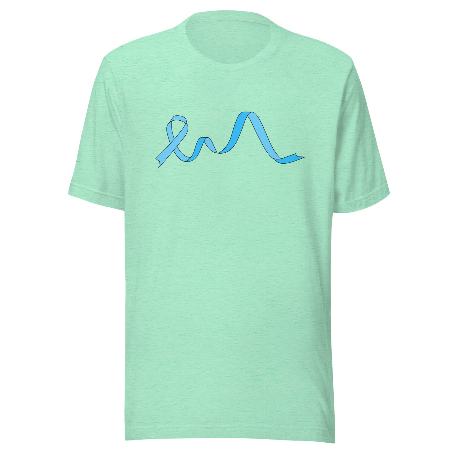 Light Blue Flowing Ribbon