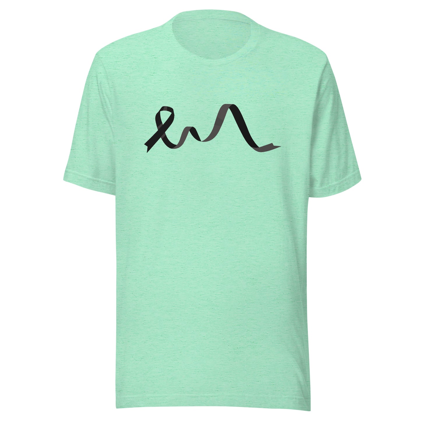 Black Flowing Ribbon