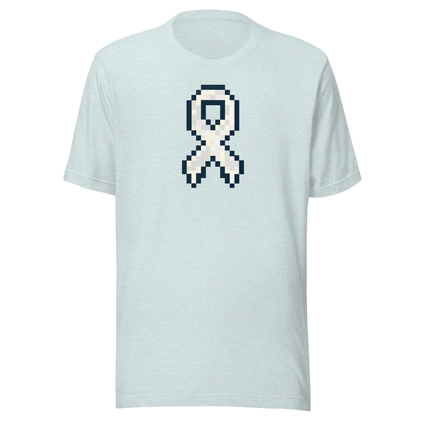 White Pixel Ribbon