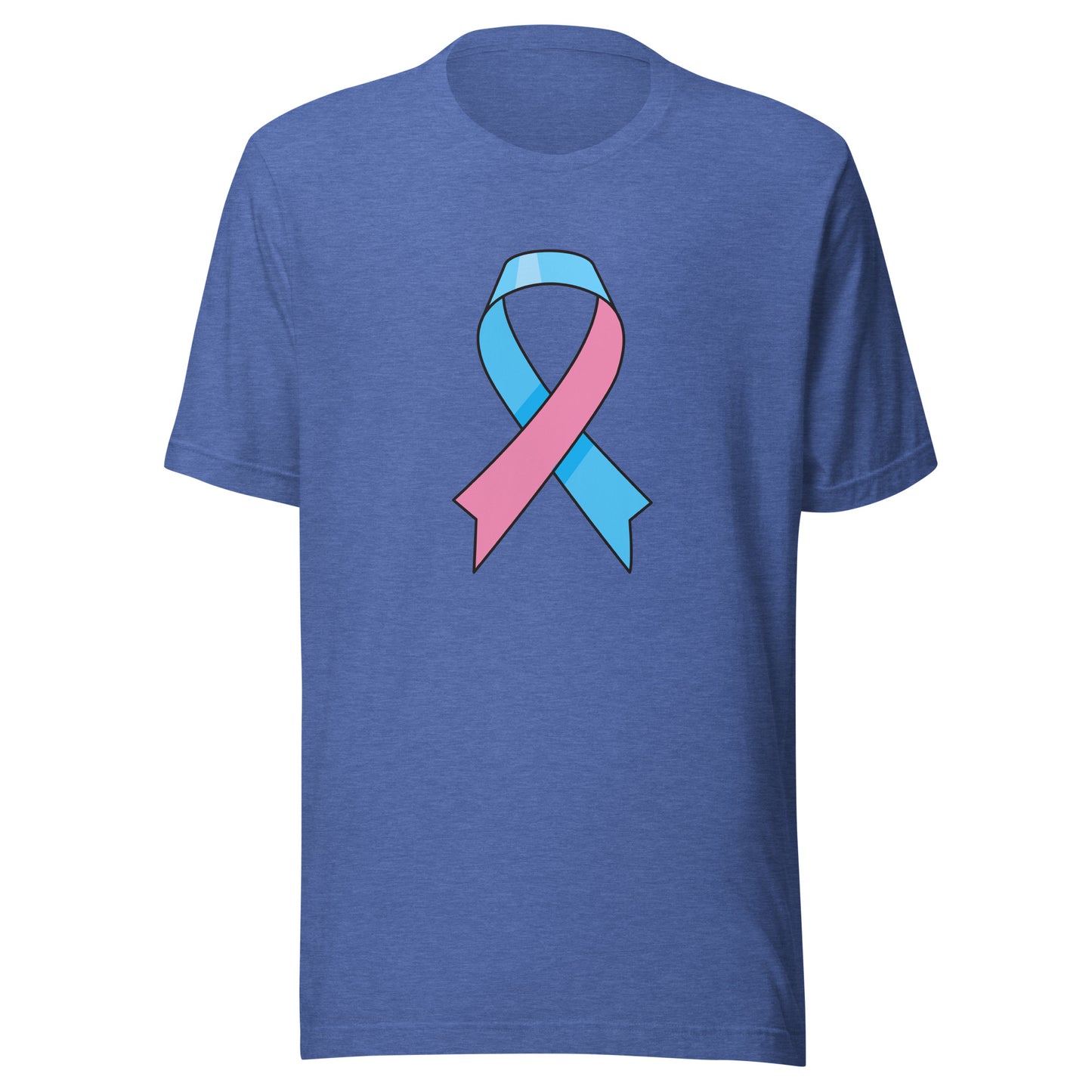 Big Pink and Blue Ribbon