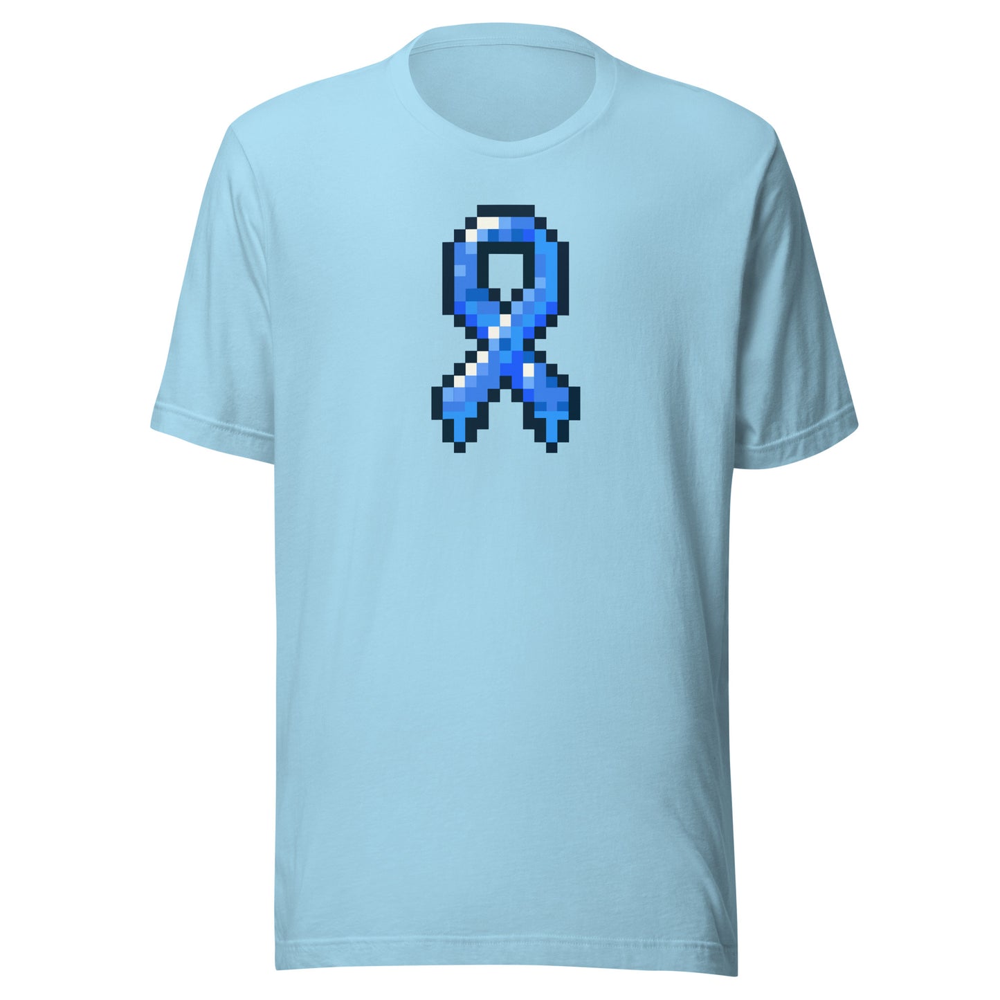 Blue Pixel Ribbon