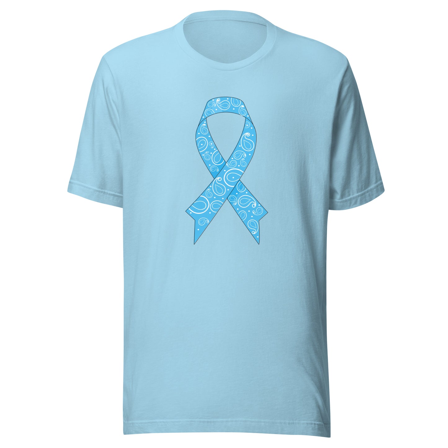 Big Blue Paisley Ribbon