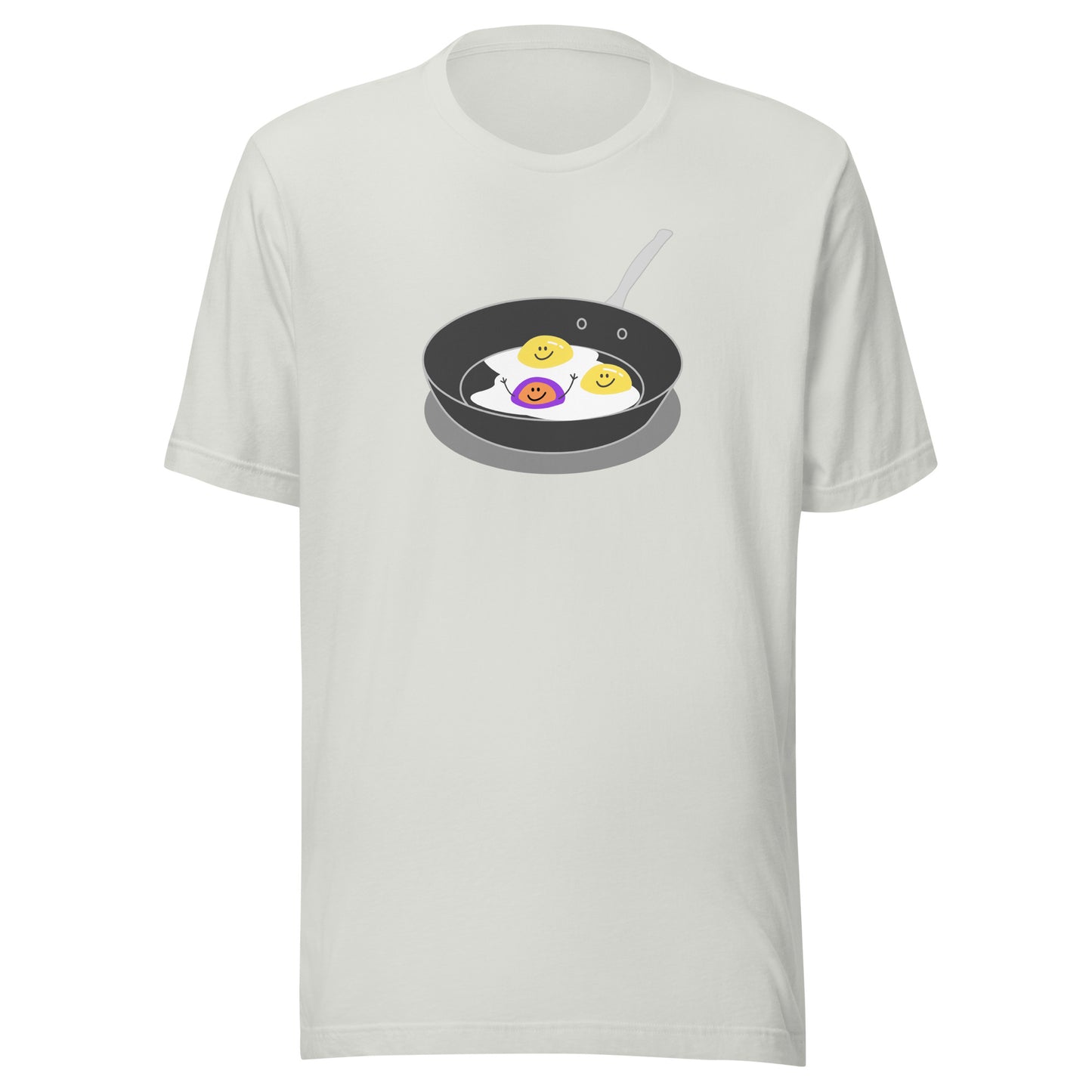 Purple and Orange Happy Egg Yolk