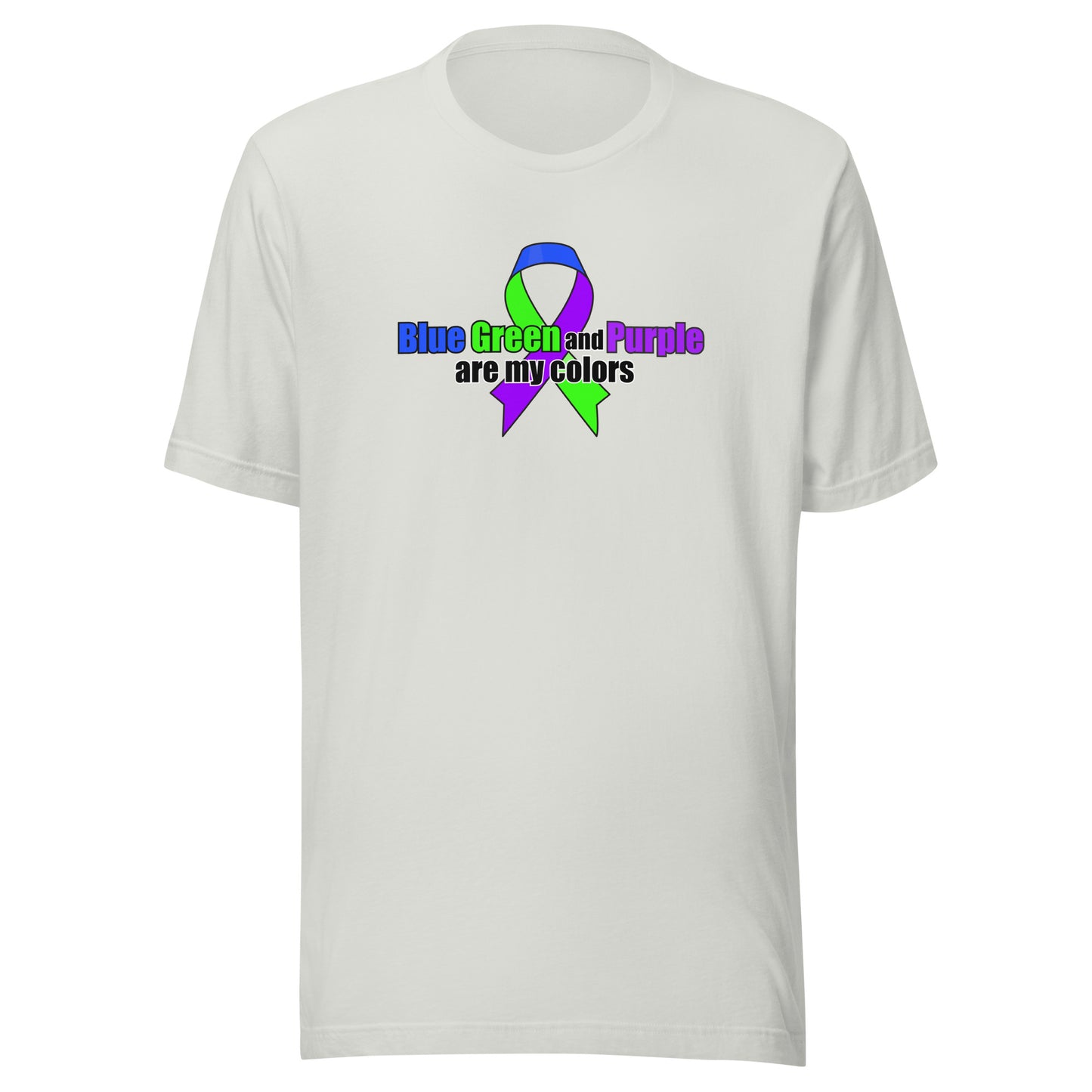 Blue Green and Purple are my colors