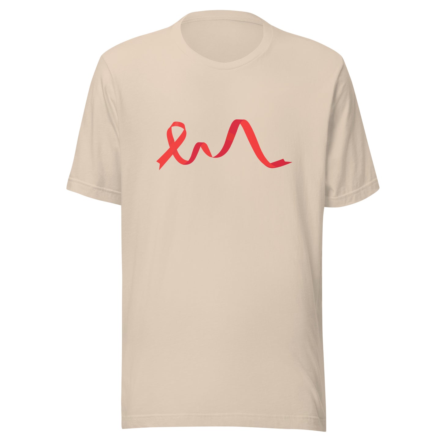 Red Flowing Ribbon