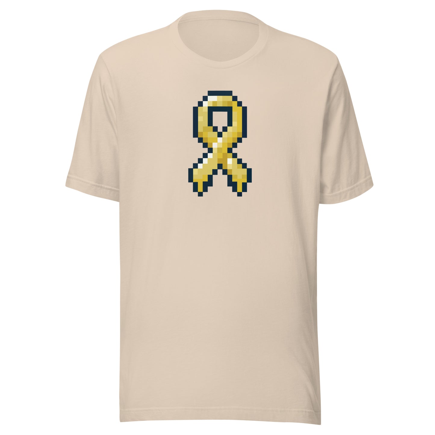 Gold Pixel Ribbon