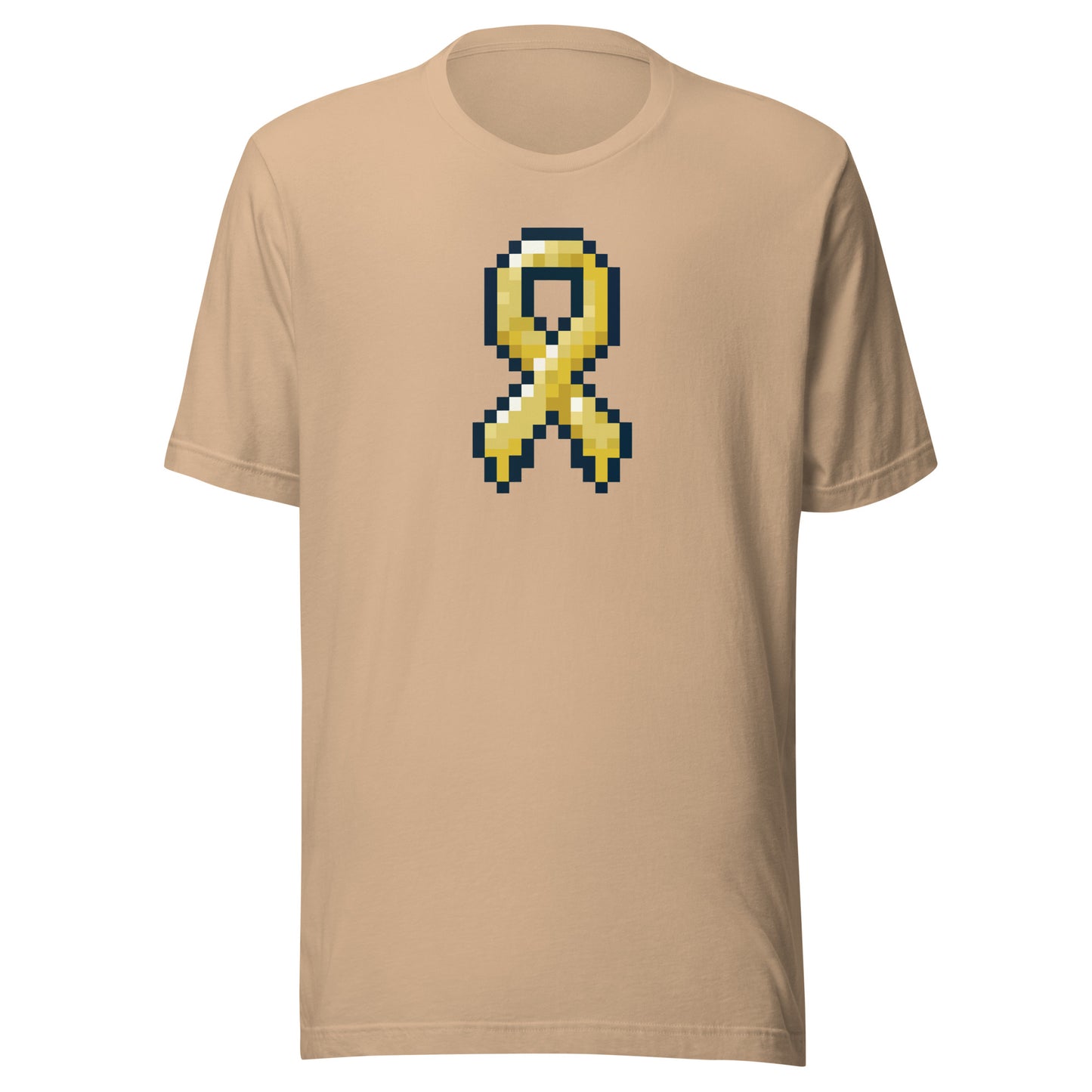 Gold Pixel Ribbon