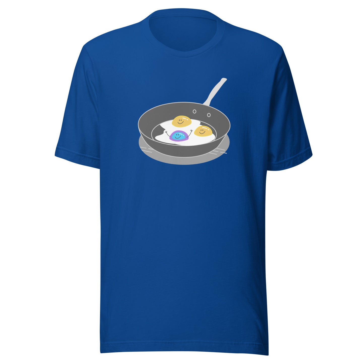 Blue and Purple Happy Egg Yolk