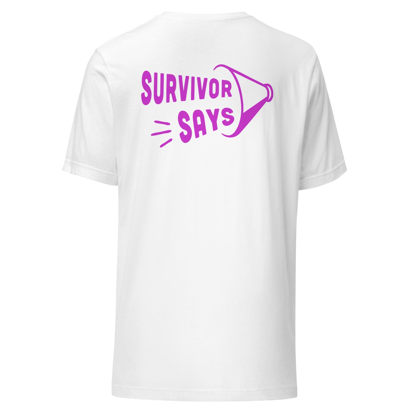 Purple Flowing Ribbon