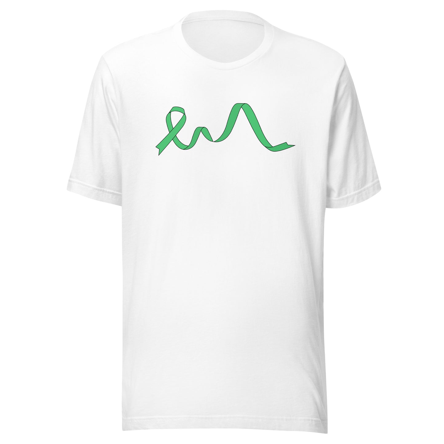 Green Flowing Ribbon