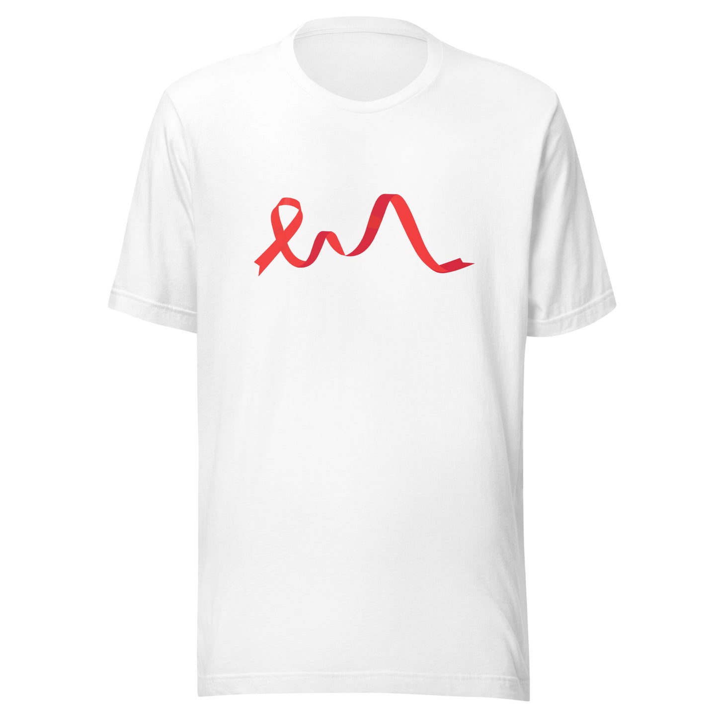 Red Flowing Ribbon