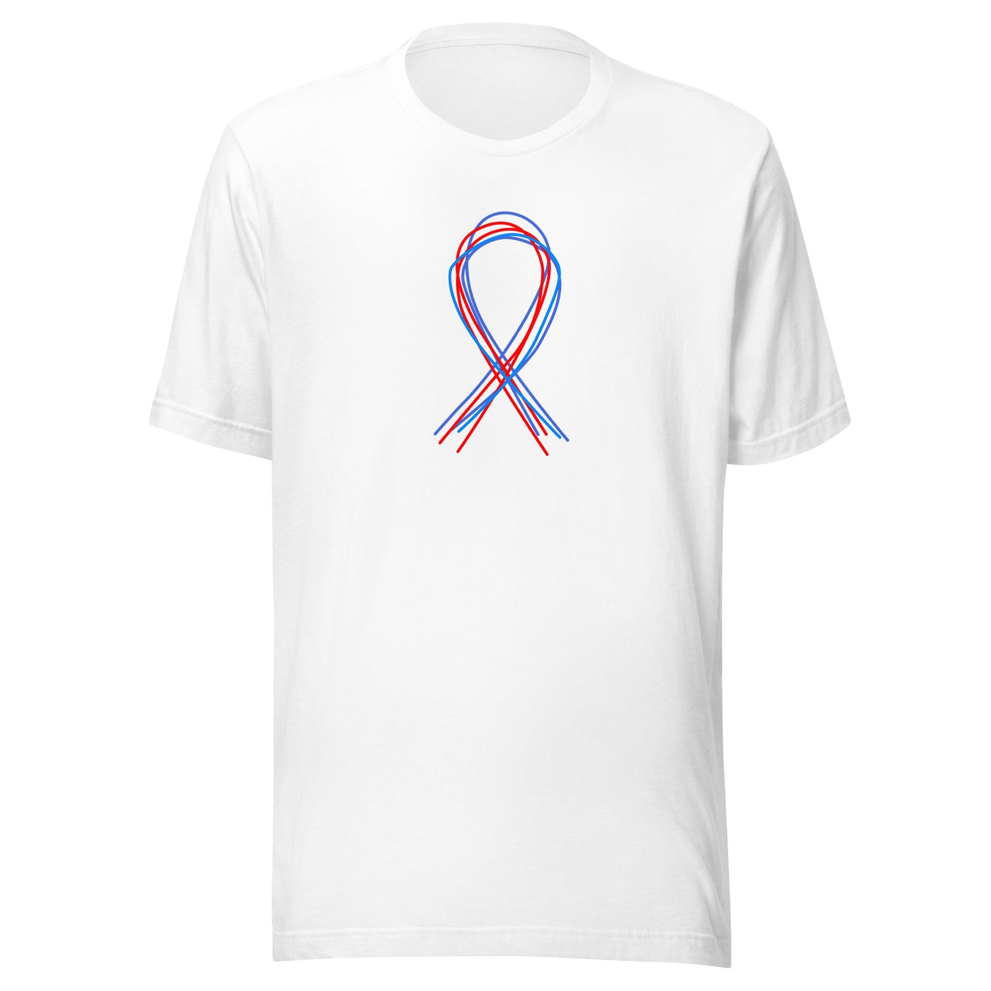 Blue and Red 5 lines Ribbon