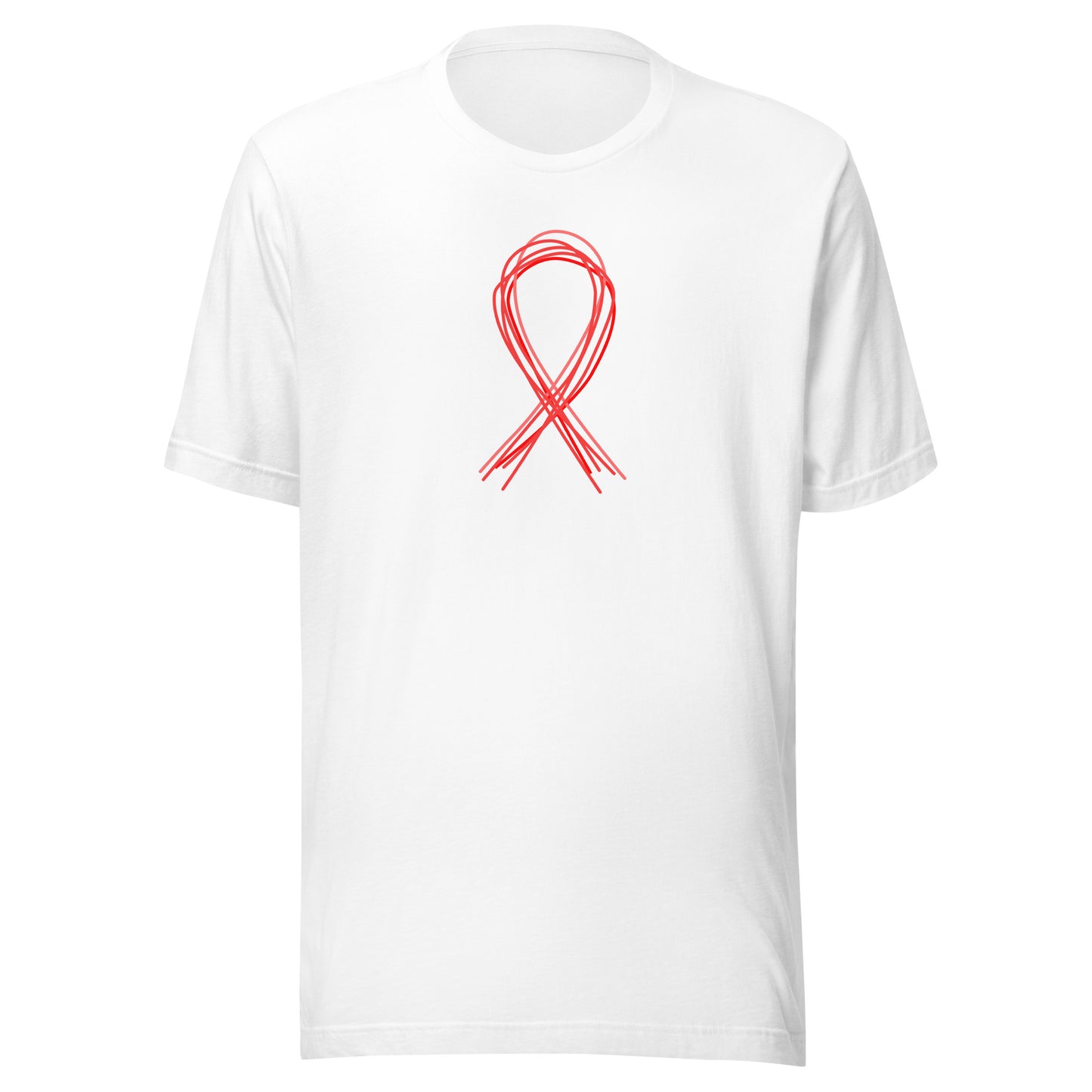 Red 5 Lines Ribbon