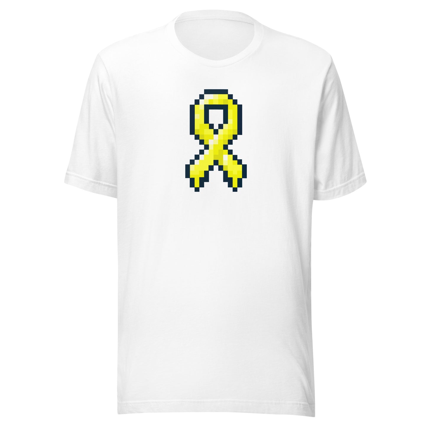 Yellow Pixel Ribbon