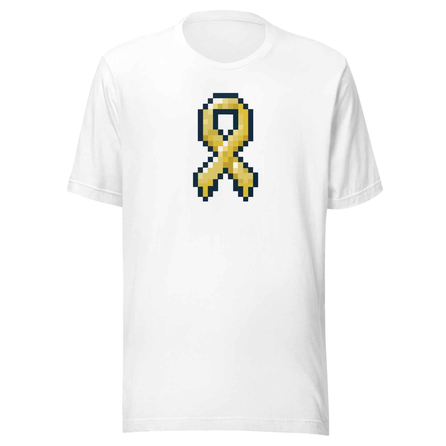 Gold Pixel Ribbon