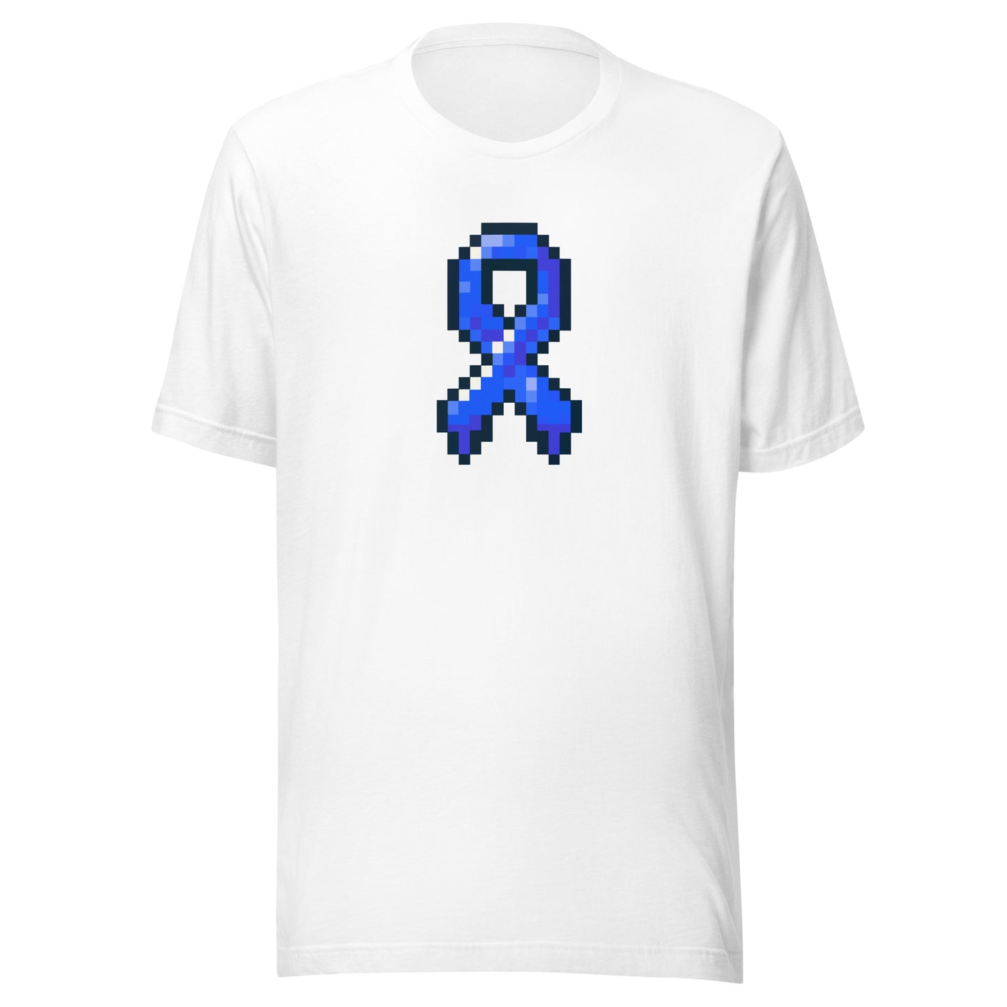 Dark Blue Pixel Ribbon