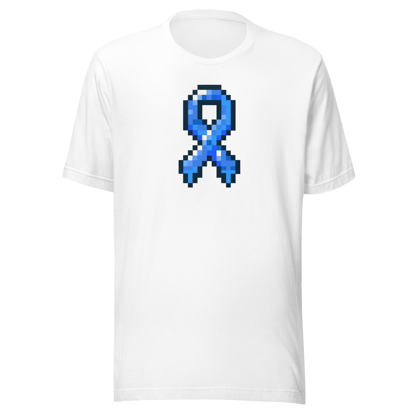Blue Pixel Ribbon