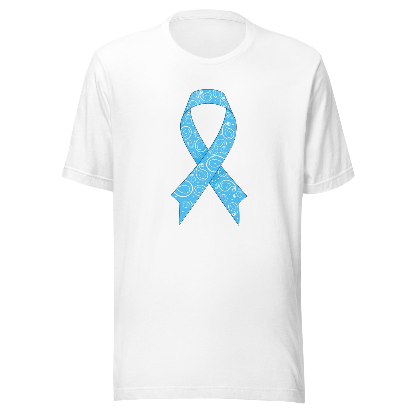 Big Blue Paisley Ribbon