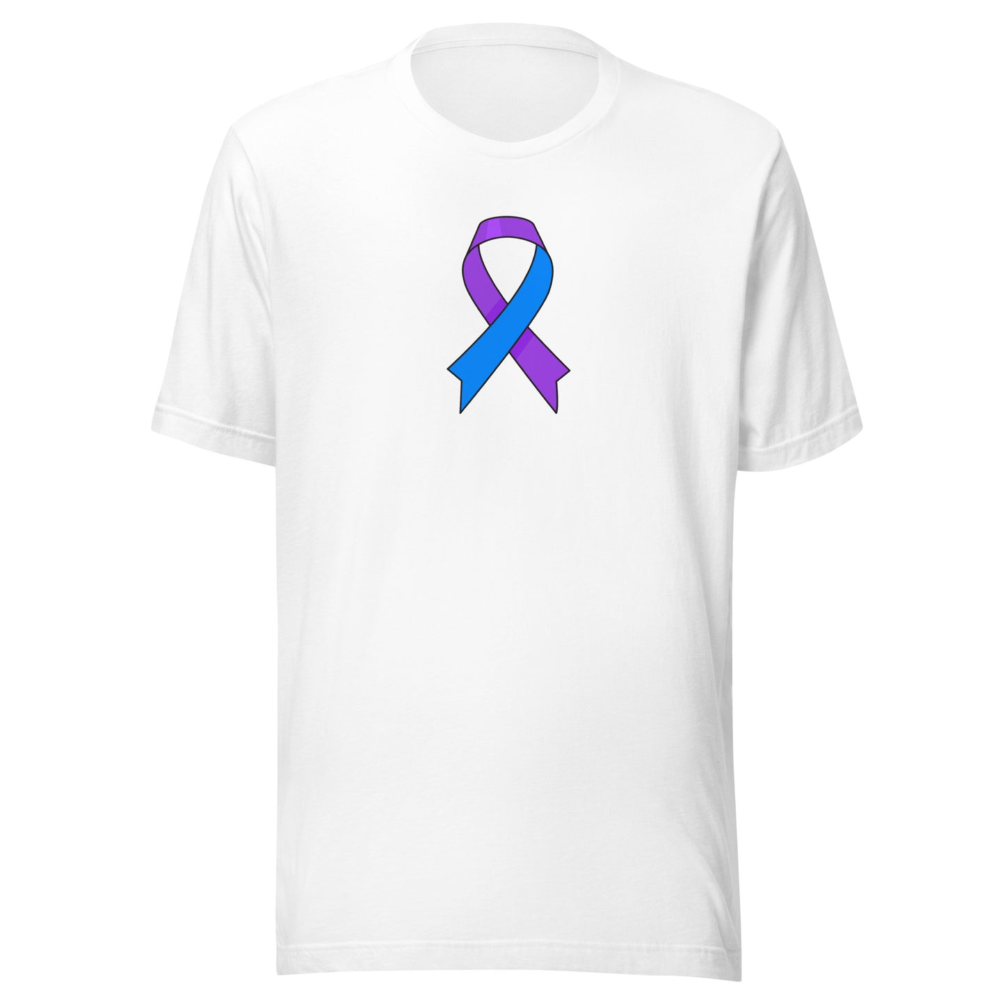 Blue and Purple Ribbon
