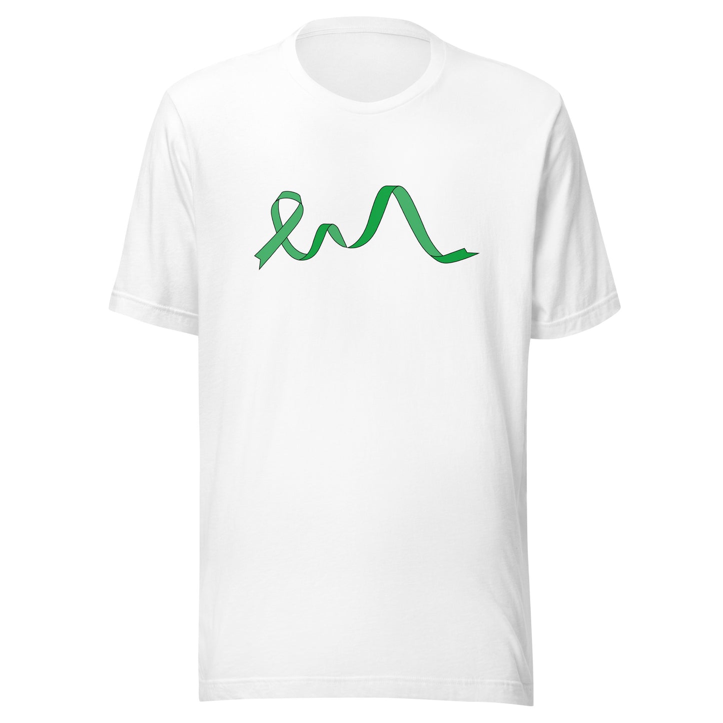 Emerald Flowing Ribbon