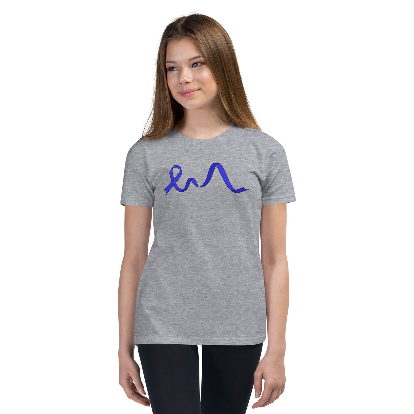 Dark Blue Flowing Ribbon Youth