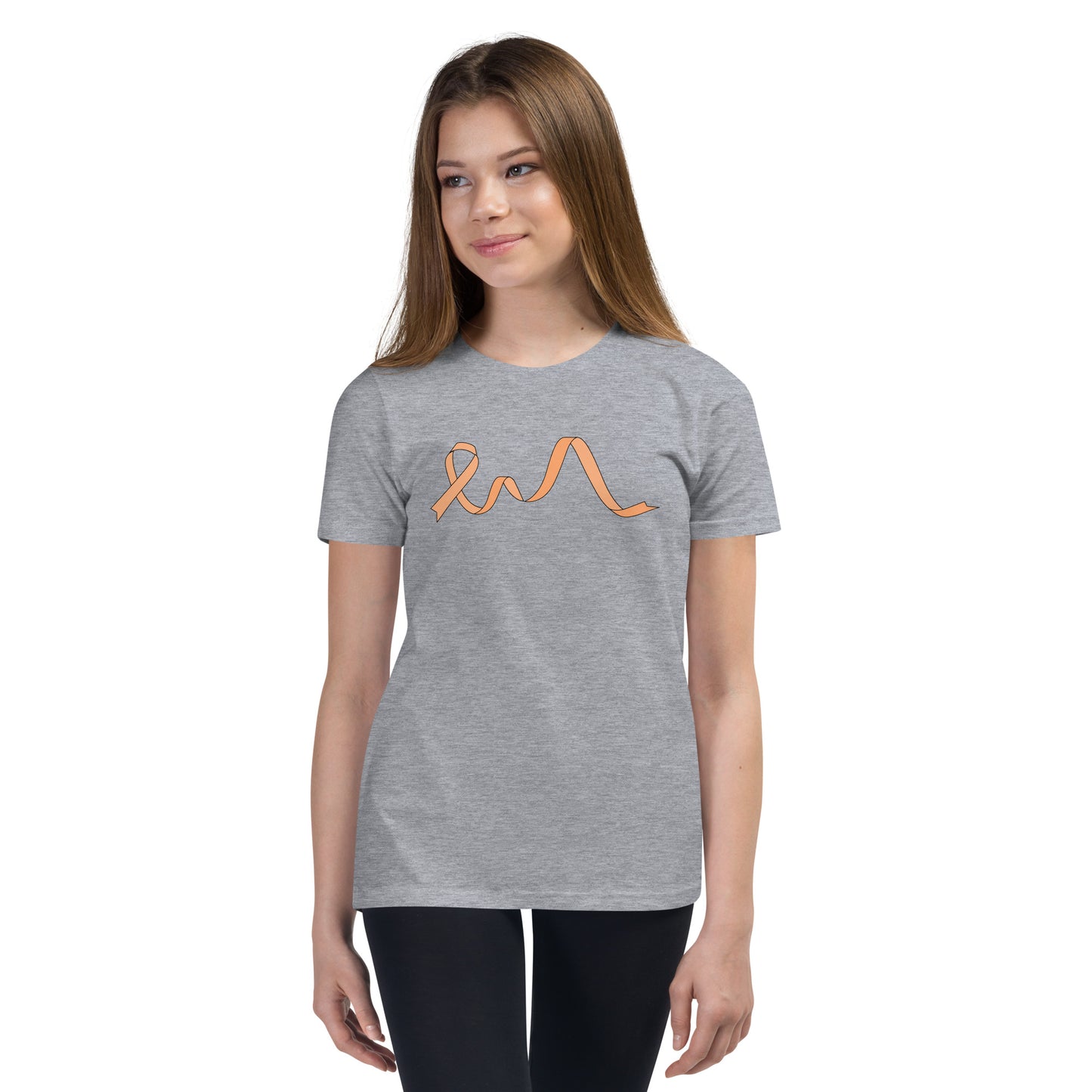 Orange Flowing Ribbon Youth