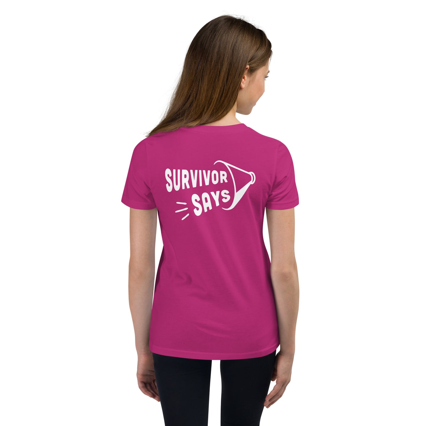 White Flowing Ribbon Youth