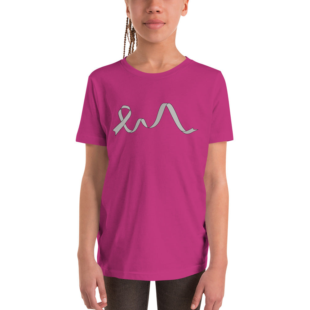 Gray Flowing Ribbon Youth