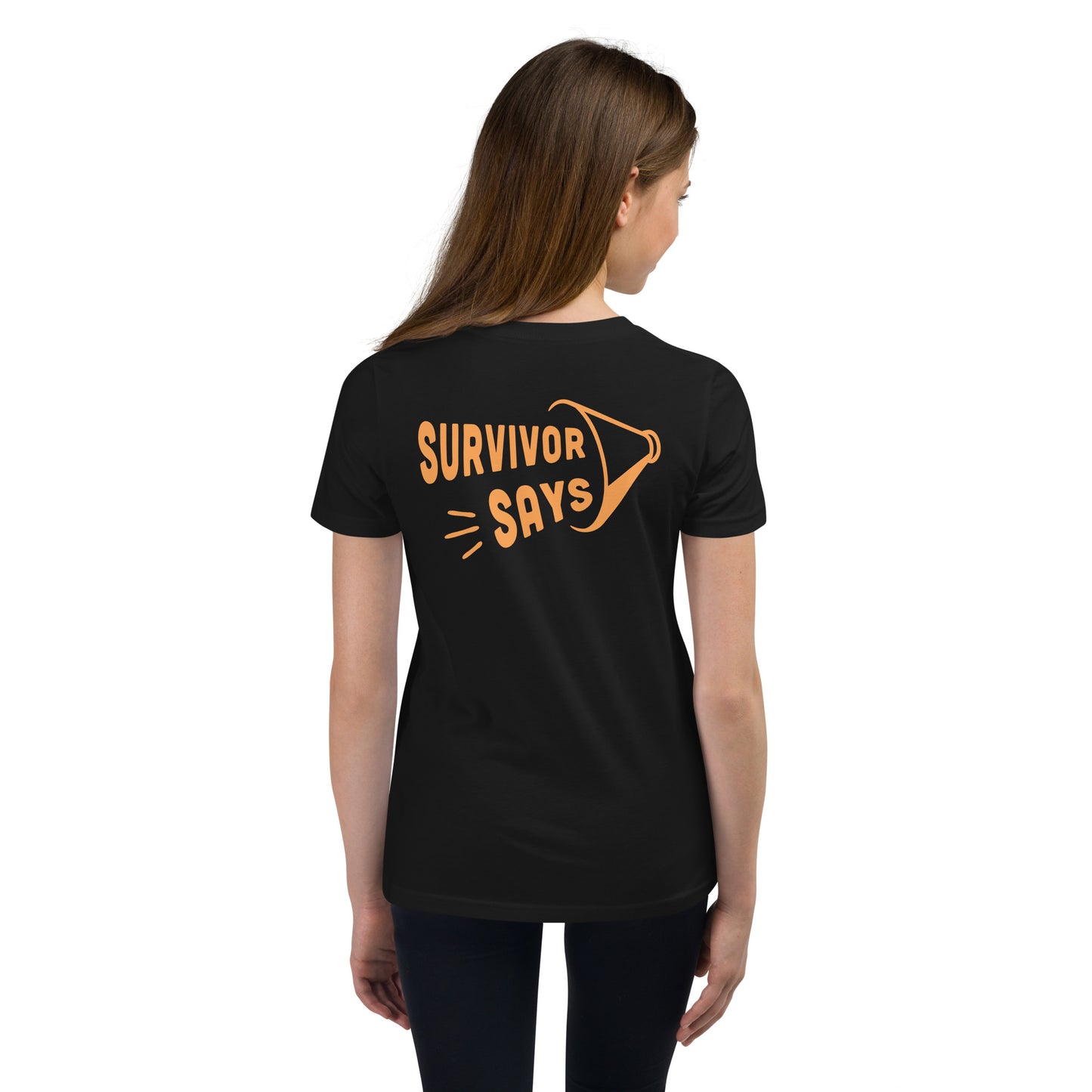 Orange Flowing Ribbon Youth