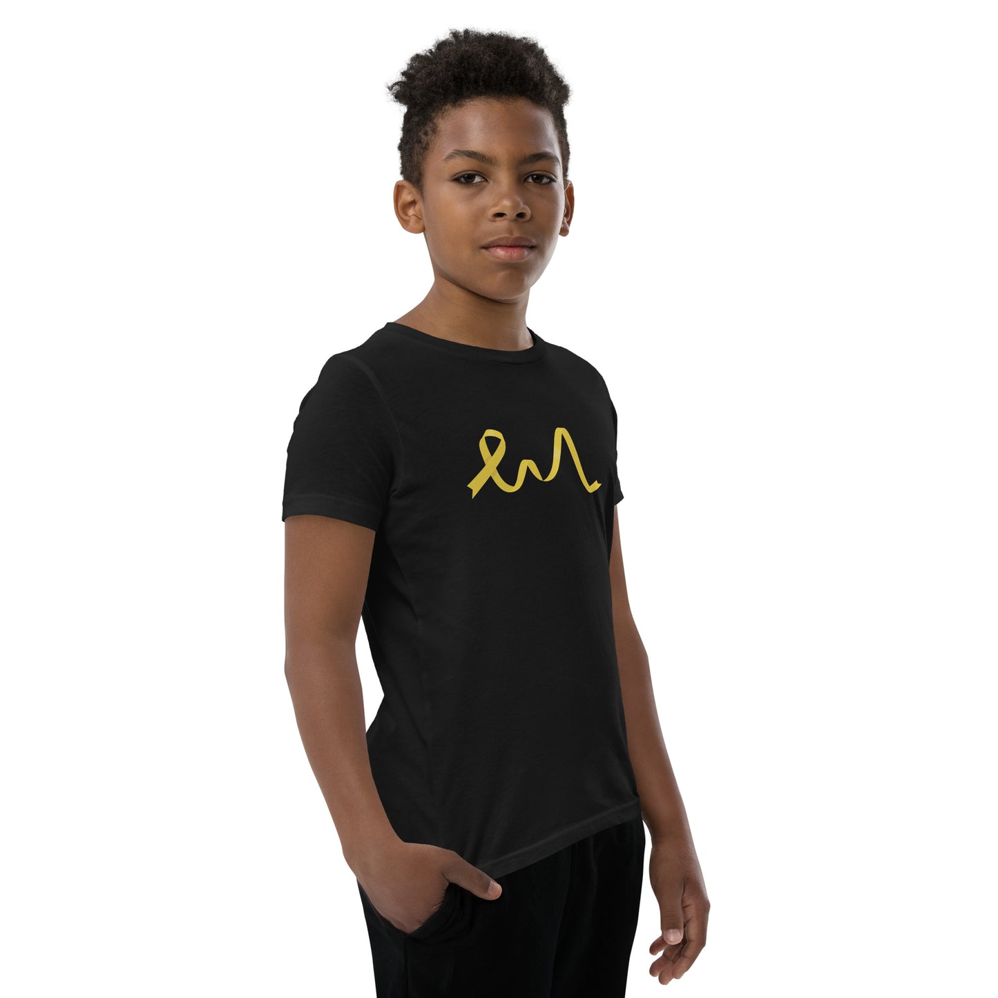 Gold Flowy Ribbon Youth