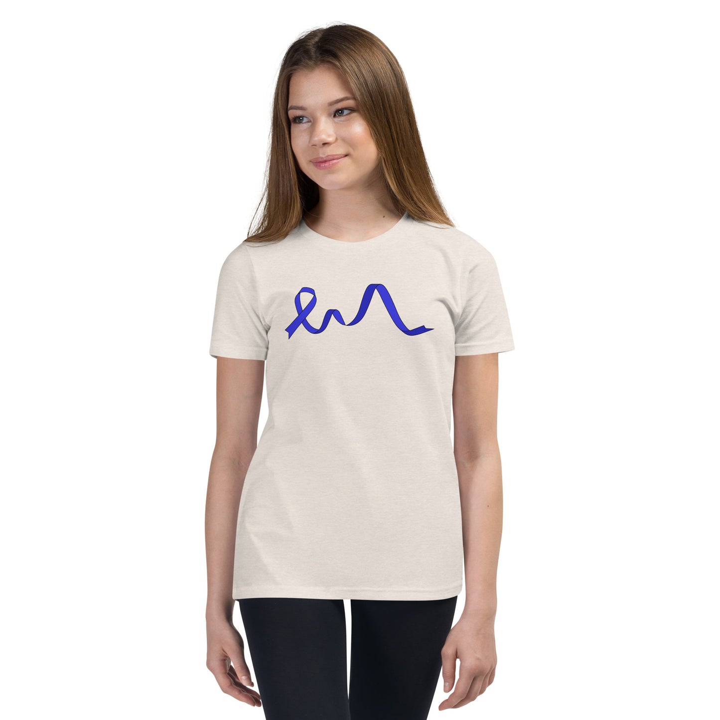 Dark Blue Flowing Ribbon Youth