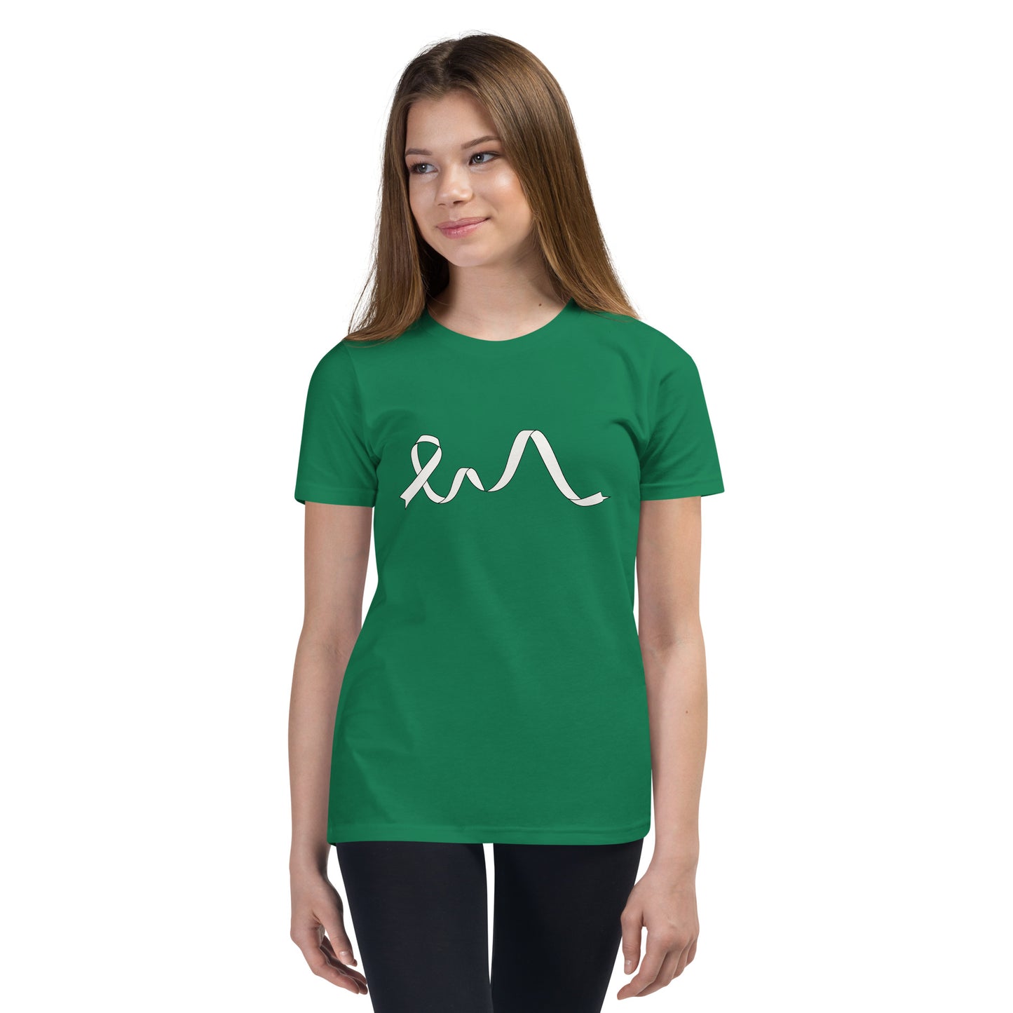 White Flowing Ribbon Youth