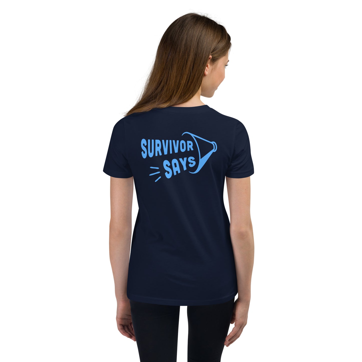 Blue and Gray Ribbon Youth