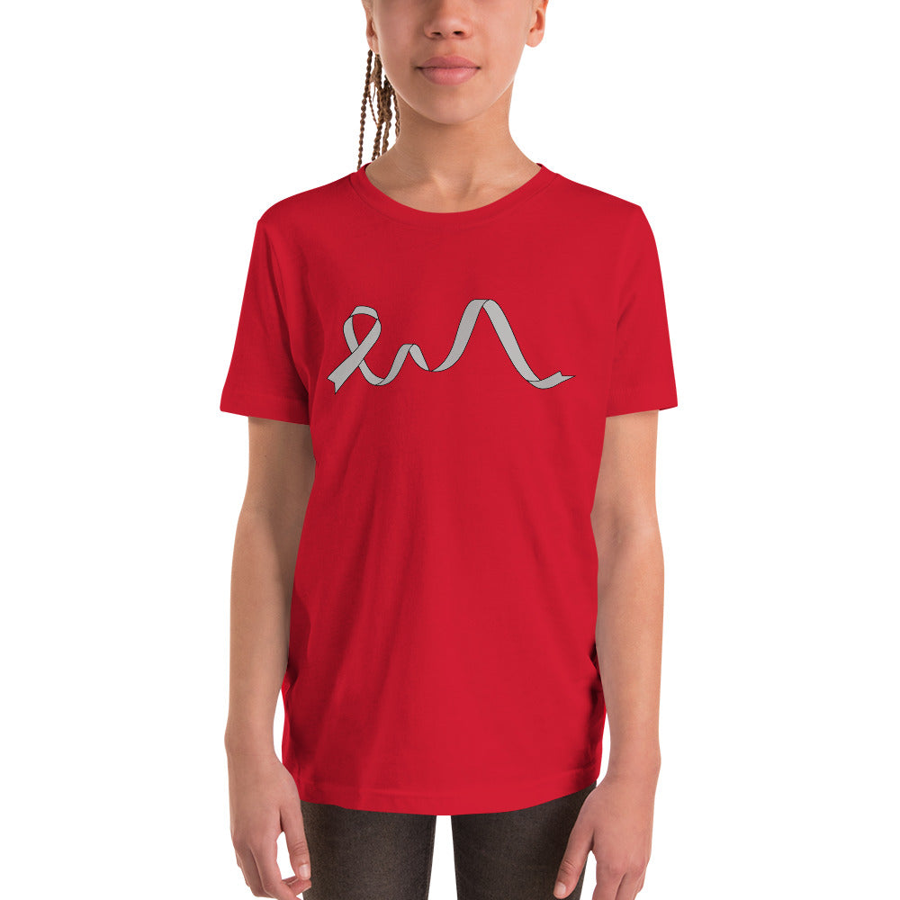 Gray Flowing Ribbon Youth