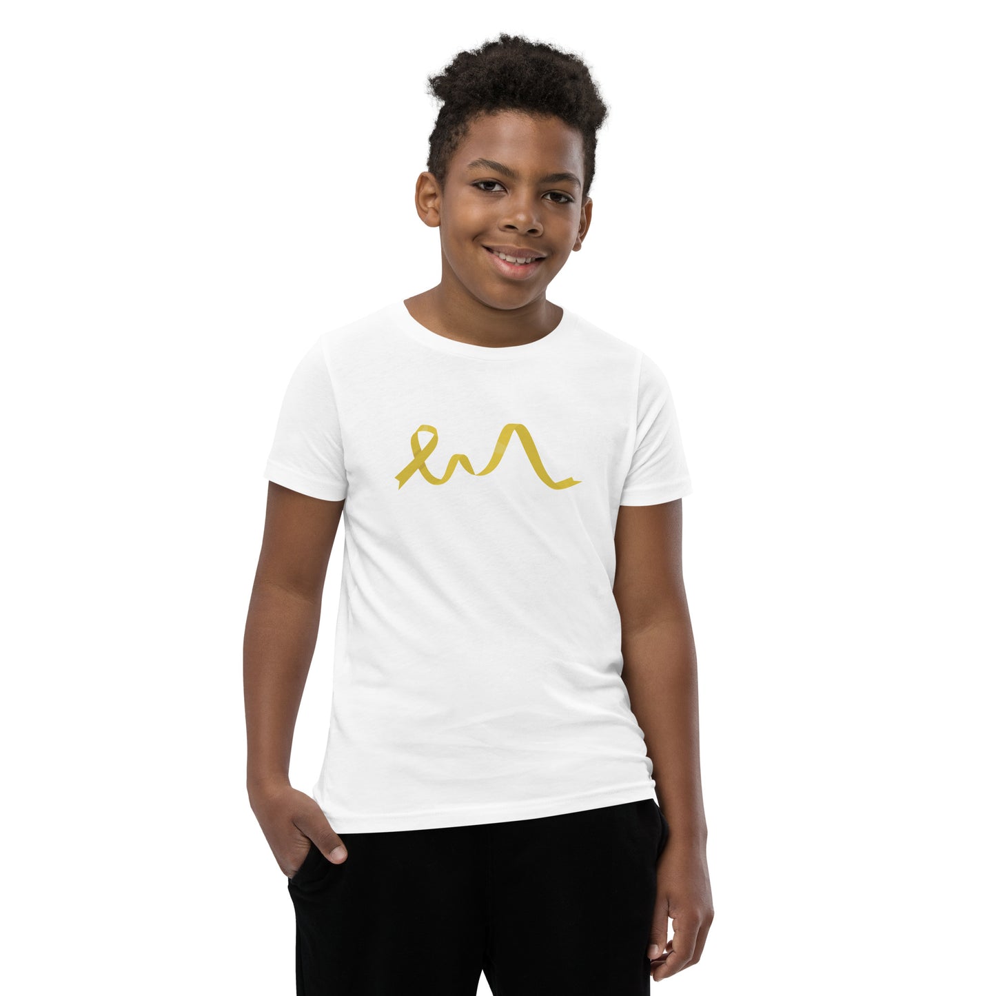 Gold Flowy Ribbon Youth