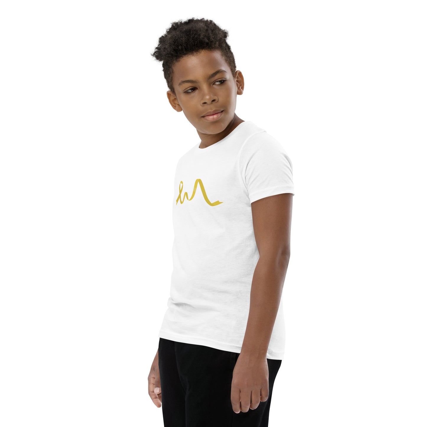 Gold Flowy Ribbon Youth